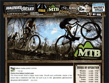 Tablet Screenshot of halterscycles.com